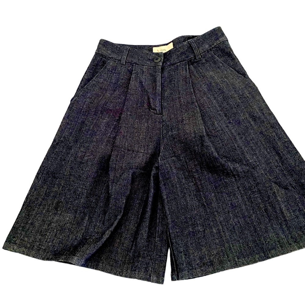 Tailored denim FOLK brand shorts size 1 small